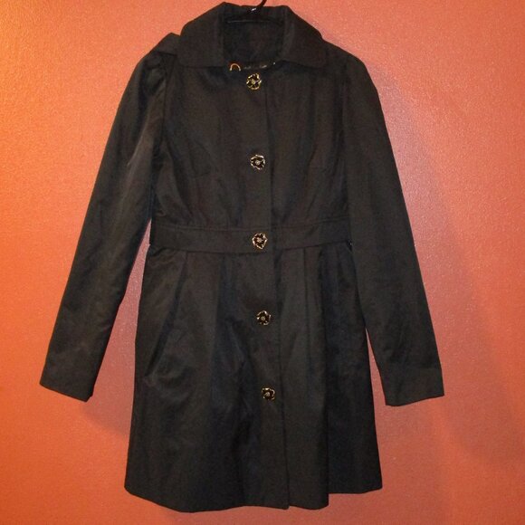 Betsey Johnson Woman X Small Button Down Long Sleeve Hooded Jacket - Picture 1 of 10